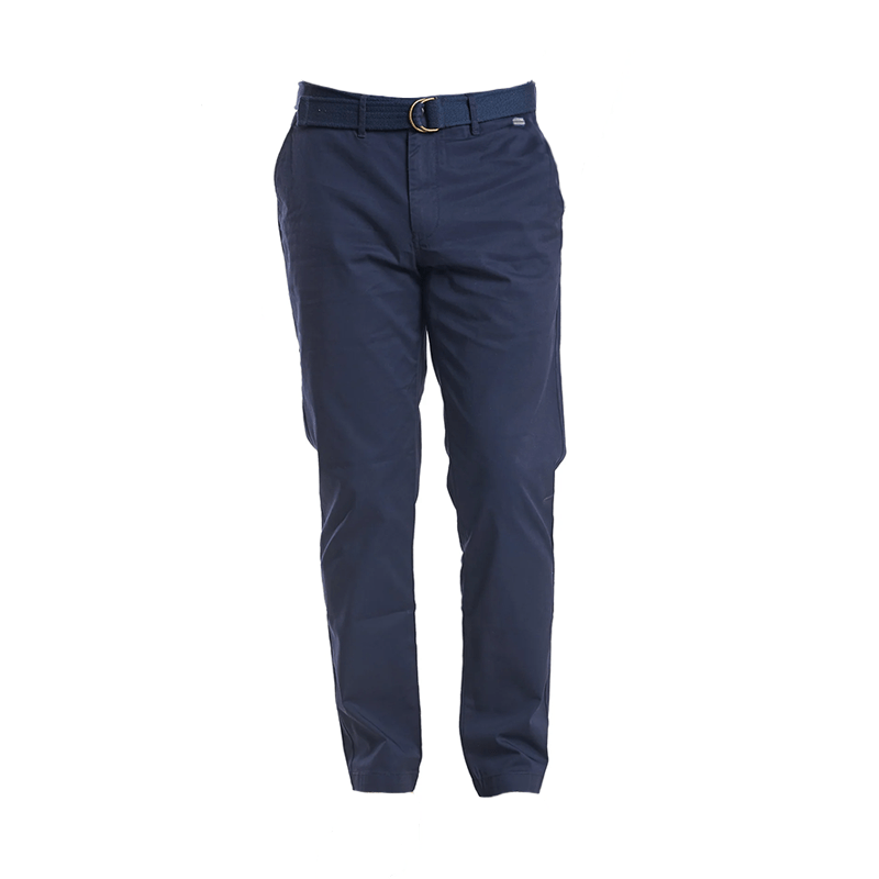 Peter Manning Navy Stretch Chinos