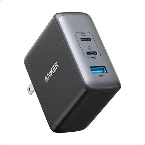 Anker 100W 3-Port USB C Fast Charger Block For Laptops / Phones