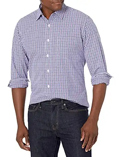 Amazon Essentials Regular-Fit Long-Sleeve Poplin Shirt