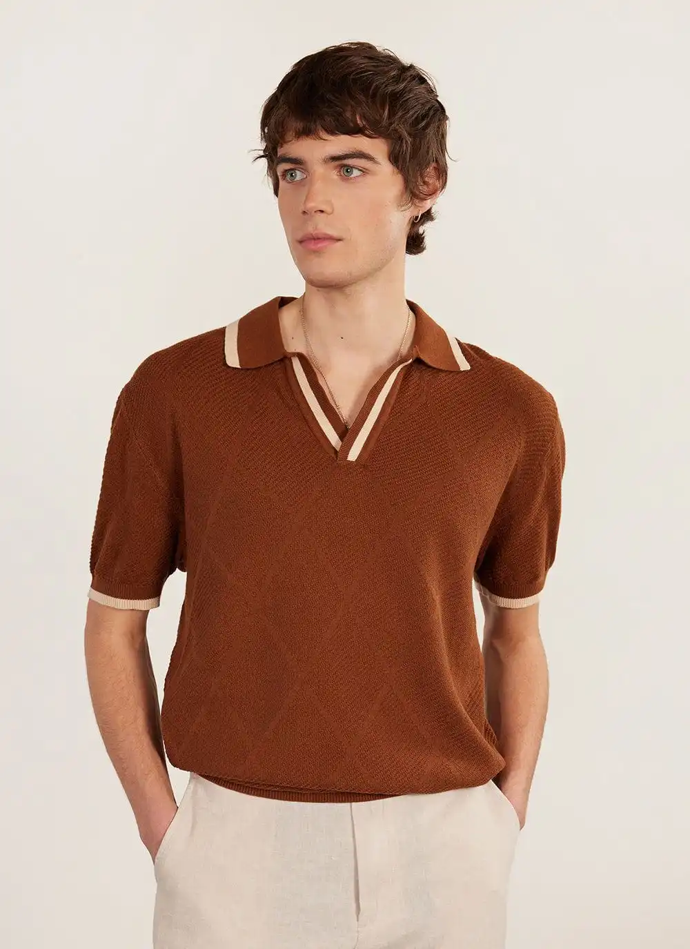 Percival Knitted Polo